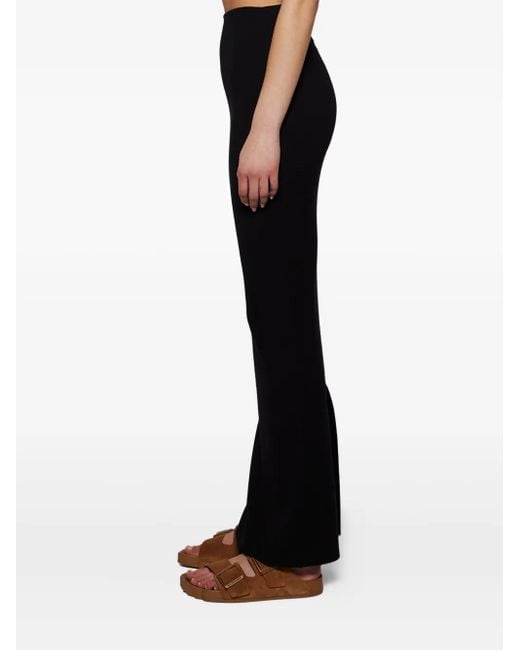 Vetements Black Fitted Maxi Skirt
