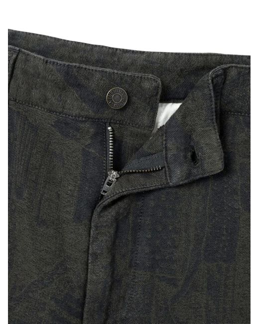 Thisisneverthat Crazy Broek Met Abstracte Print in het Gray voor heren