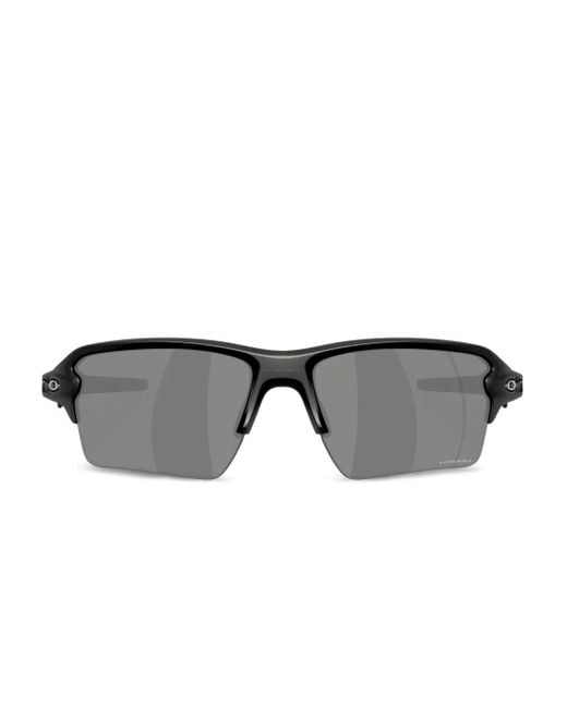 Oakley Gray Rectangle-Frame Sunglasses for men