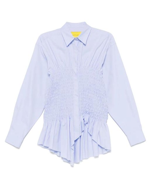 Marques'Almeida Blue Shirts