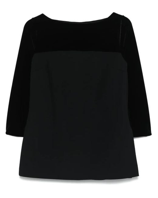 La Petite Robe Di Chiara Boni Black Danzi Bluse
