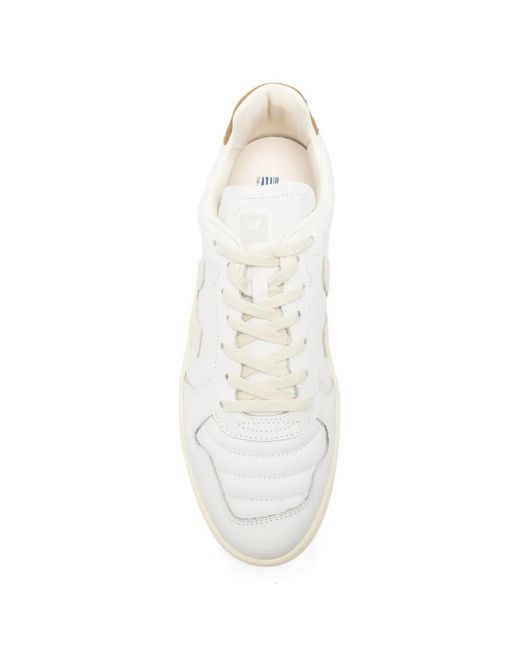 Veja White V-82 Ii Leather Sneakers