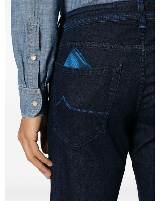 Jeans slim di Jacob Cohen in Blue da Uomo