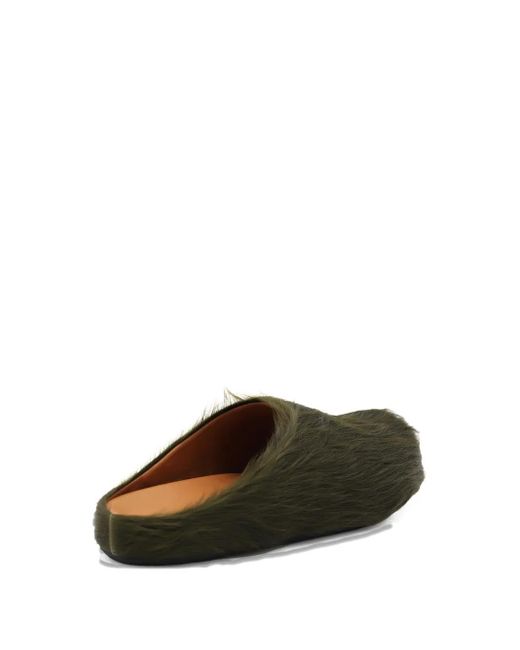 Marni Green Fussbett Mules for men