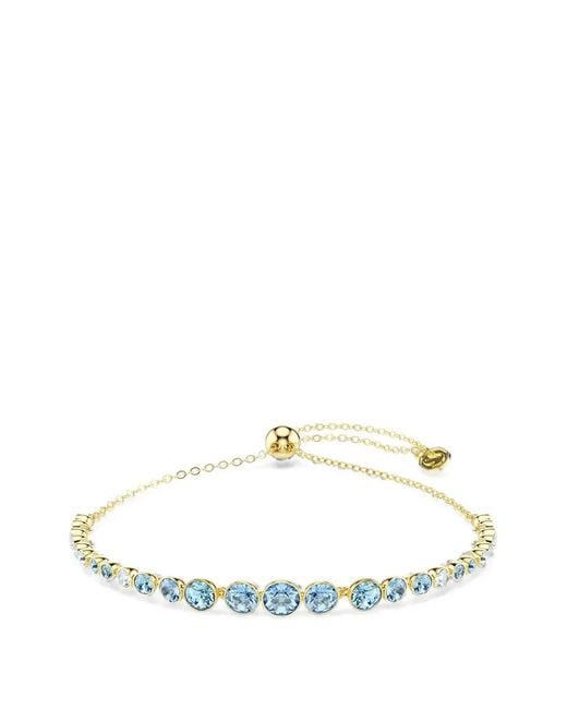 Swarovski White Crystal-Embellished Bracelet