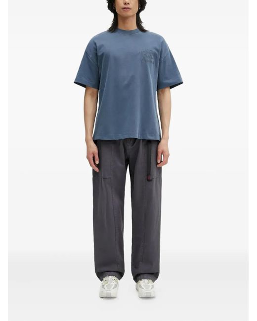Gramicci Gray Utility-Pocket Trousers for men