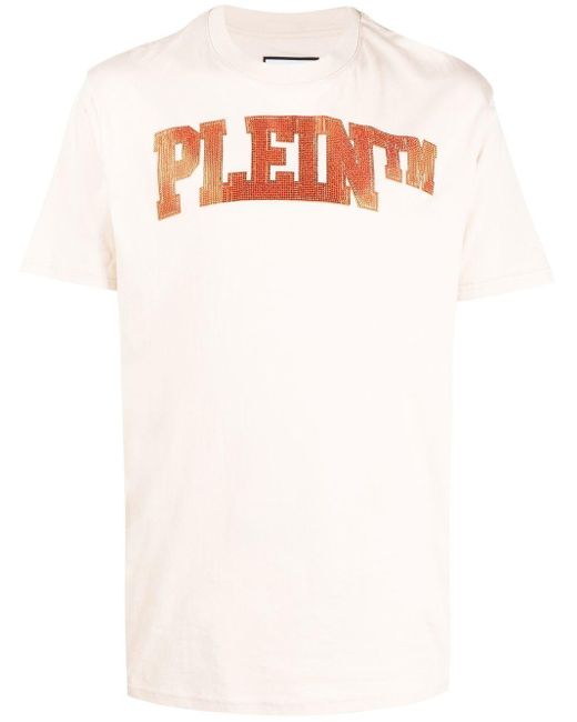 Philipp Plein T-Shirt mit Schmucksteinen in White für Herren