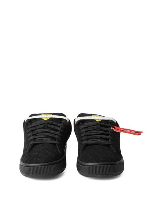 PUMA Black X Scuderia Ferrari Suede Xl Sneakers for men