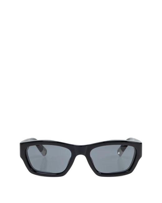 Jacquemus Gray Rectangle-Frame Sunglasses