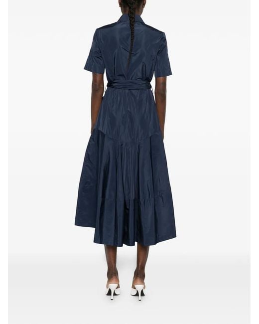 Robe-Chemise À Taille Ceinturée P.A.R.O.S.H. en coloris Blue