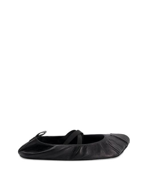 Coperni White Soft 5T Ballet Flats
