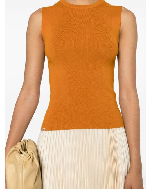 Haut Ida n°334 Extreme Cashmere en coloris Orange