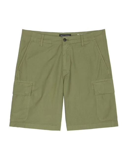 Marc O' Polo Green Cargo Shorts for men