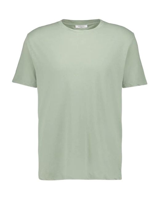 Boglioli Green Crew Neck T-Shirt for men