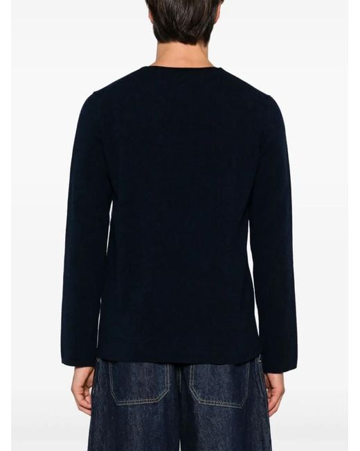 Comme des Garçons Blue X Fred Perry Live Free Jumper for men