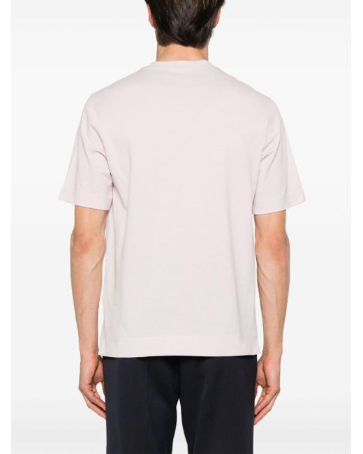Circolo 1901 Pink Piqué Cotton T-shirt for men