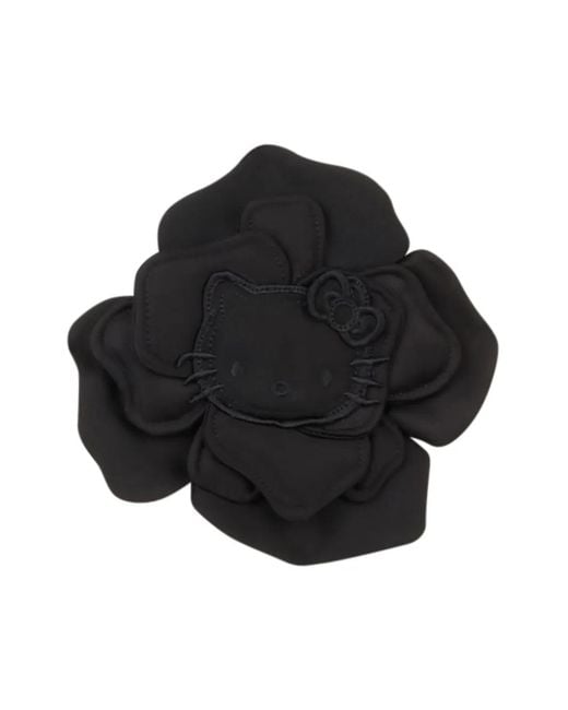 Gcds Black Hello Kitty-Embellished Brooch