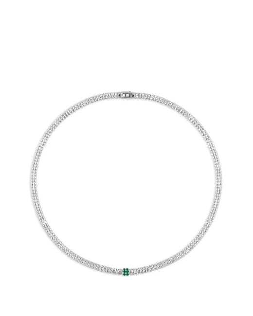 Officina Bernardi White Enigma Emerald Necklace