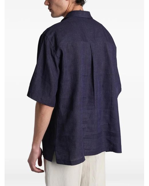 Costumein Blue Polx Short-Sleeve Polo Shirt for men
