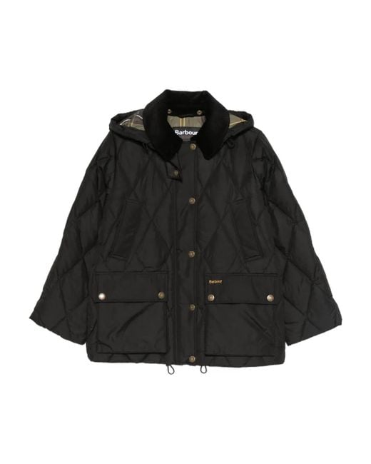Barbour Black Yasmin Goose Down Jacket