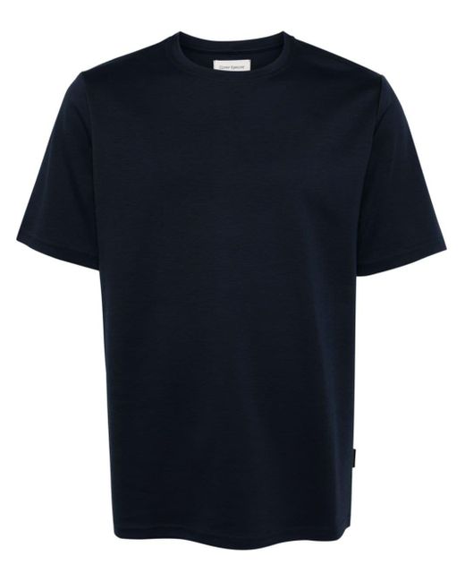 Oliver Spencer Blue Crew-neck Organic Cotton T-shirt for men