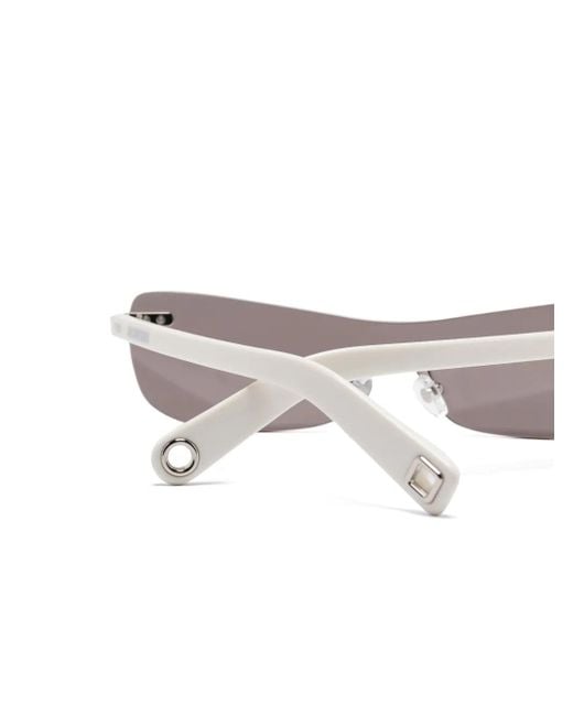 Jacquemus Gray Mirada Sunglasses