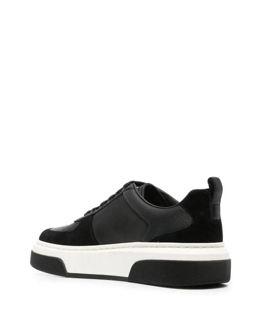 Ferragamo Black Ferragamo Cassina Low-Top Gancini Sneakers