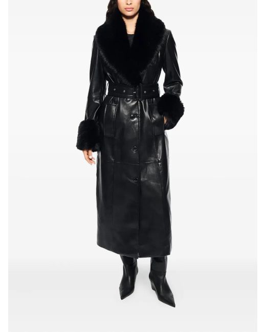 Stand Studio Black Estella Coat