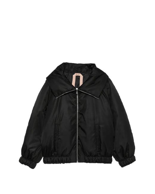 N°21 Black Puffer Jacket
