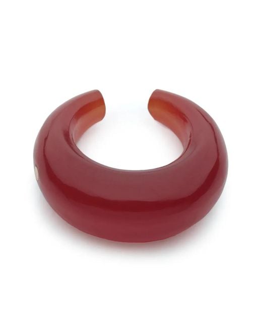 Luminous 27 Red Criolla Carnelian Ear Cuff