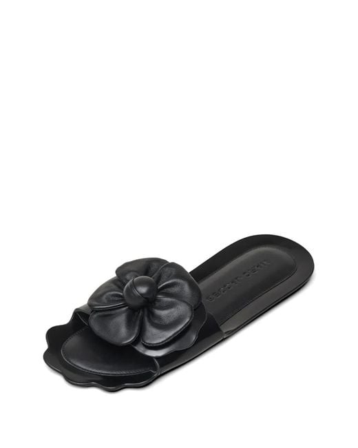 Marc Jacobs White Daisy Scalloped-Edge Sandals