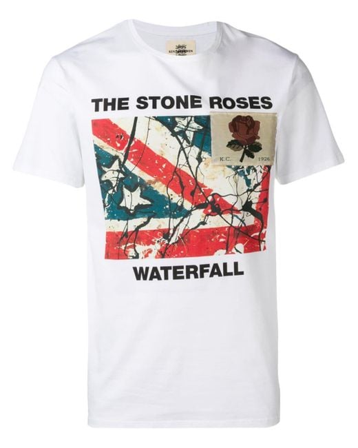 Kent & Curwen The Stone Roses Band T-shirt in White for Men | Lyst Australia
