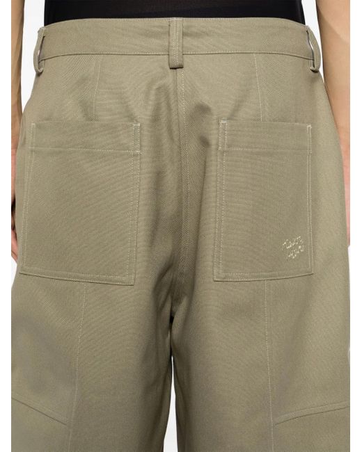 Maison Kitsuné Natural Embroidered Logo Short for men
