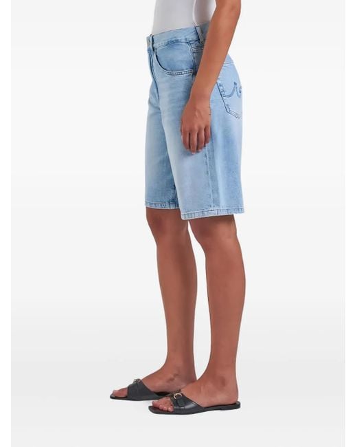 AG Jeans Blue Five-Pocket Shorts