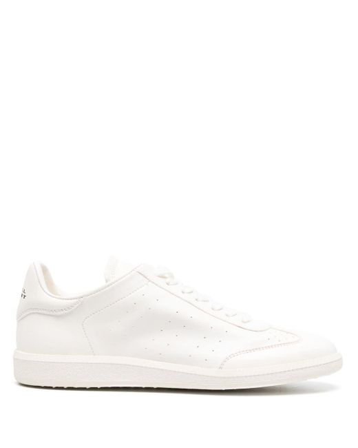 Isabel Marant White Kaycee Leather Sneakers