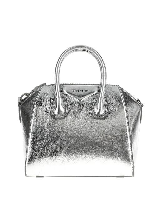 Givenchy Gray Mini Antigona Handtasche