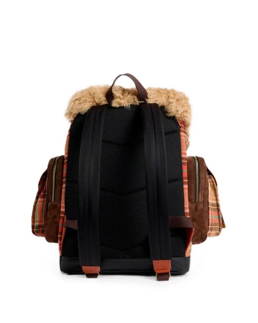 DSquared² Brown D2 Cottage Backpack for men