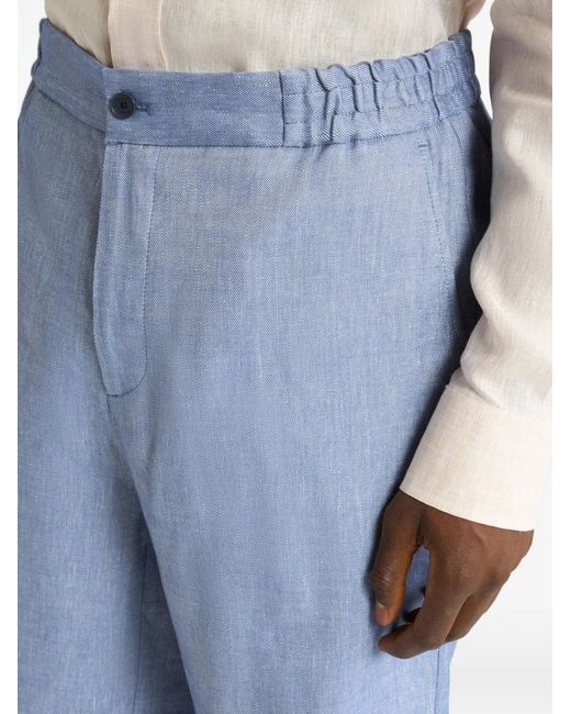 Etro Blue Bermuda Jogging Shorts for men