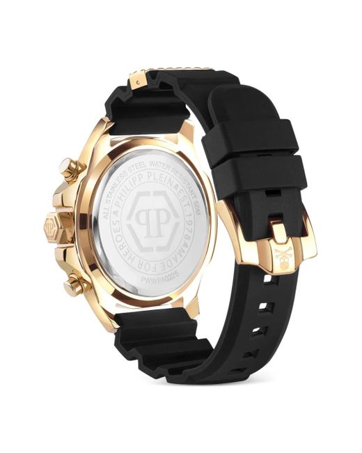 Philipp Plein White The $Kull 44Mm for men
