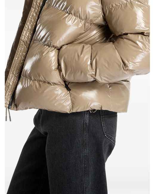 Napapijri Natural A-Glane Hooded Puffer Jacket