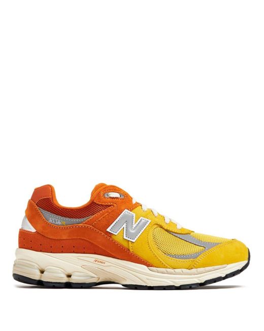 New Balance Orange 2002r Lace-up Sneakers
