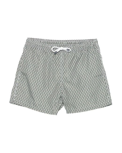 メンズ Fedeli ドローストリング トランクス水着 Gray