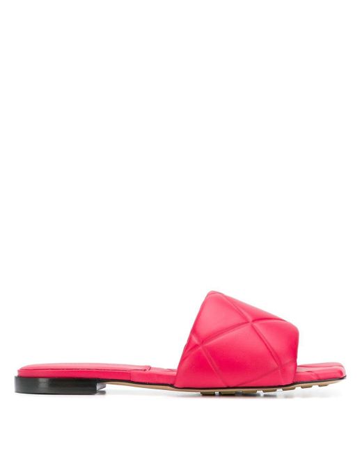 Bottega Veneta Quilted Mule Sandals in 