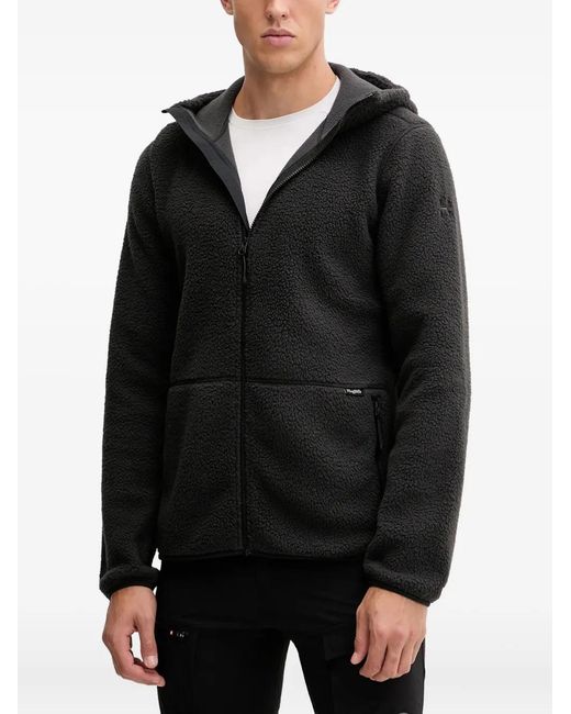 Haglöfs Black Funäs Pile Hooded Jacket for men