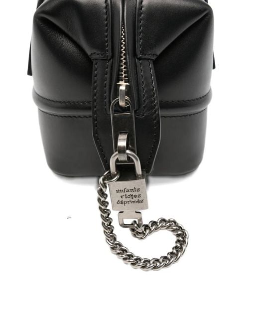 Enfants Riches Deprimes Black Logo-Embossed Tote Bag