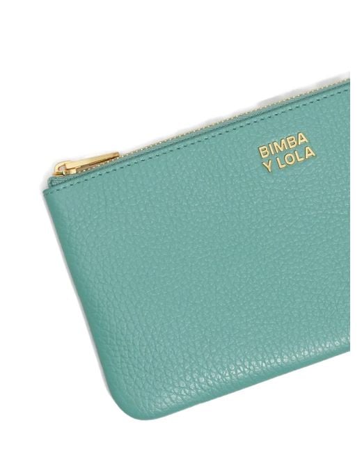 Portafoglio Con Zip di Bimba Y Lola in Green