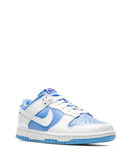 Nike Blue Dunk Low Ess "Reverse Unc" Sneakers