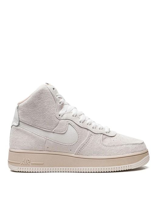 Nike White Af1 Sculpt High-Top Sneakers