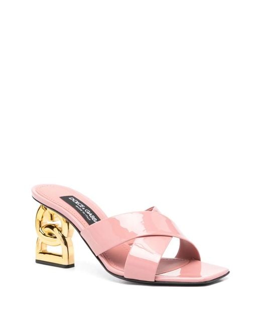 Dolce & Gabbana Pink Mule 3.5