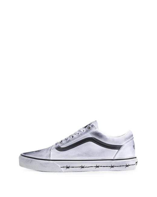 Vans White X Travis Barker Old Skool Sneakers for men